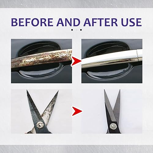 Miniatura 3 de Spray removedor de óxido fuerte, removedor de óxido para aerosol de metal, 1.7 fl oz (1.7 fl oz), aerosol removedor instantáneo de óxido, limpiador