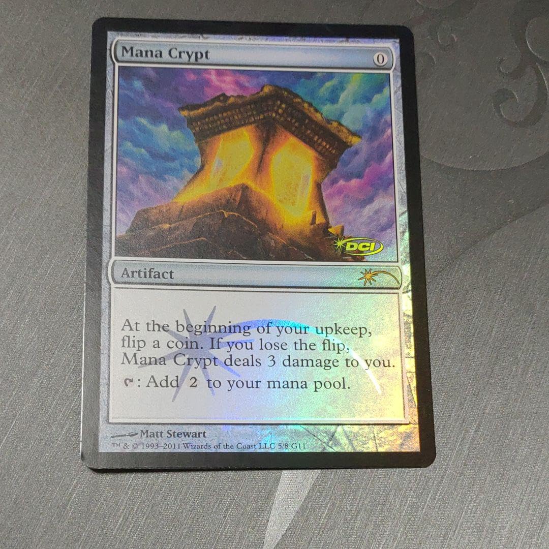 Amazon.co.jp: 魔力の墓所 Mana Crypt ジャッジFoil : おもちゃ