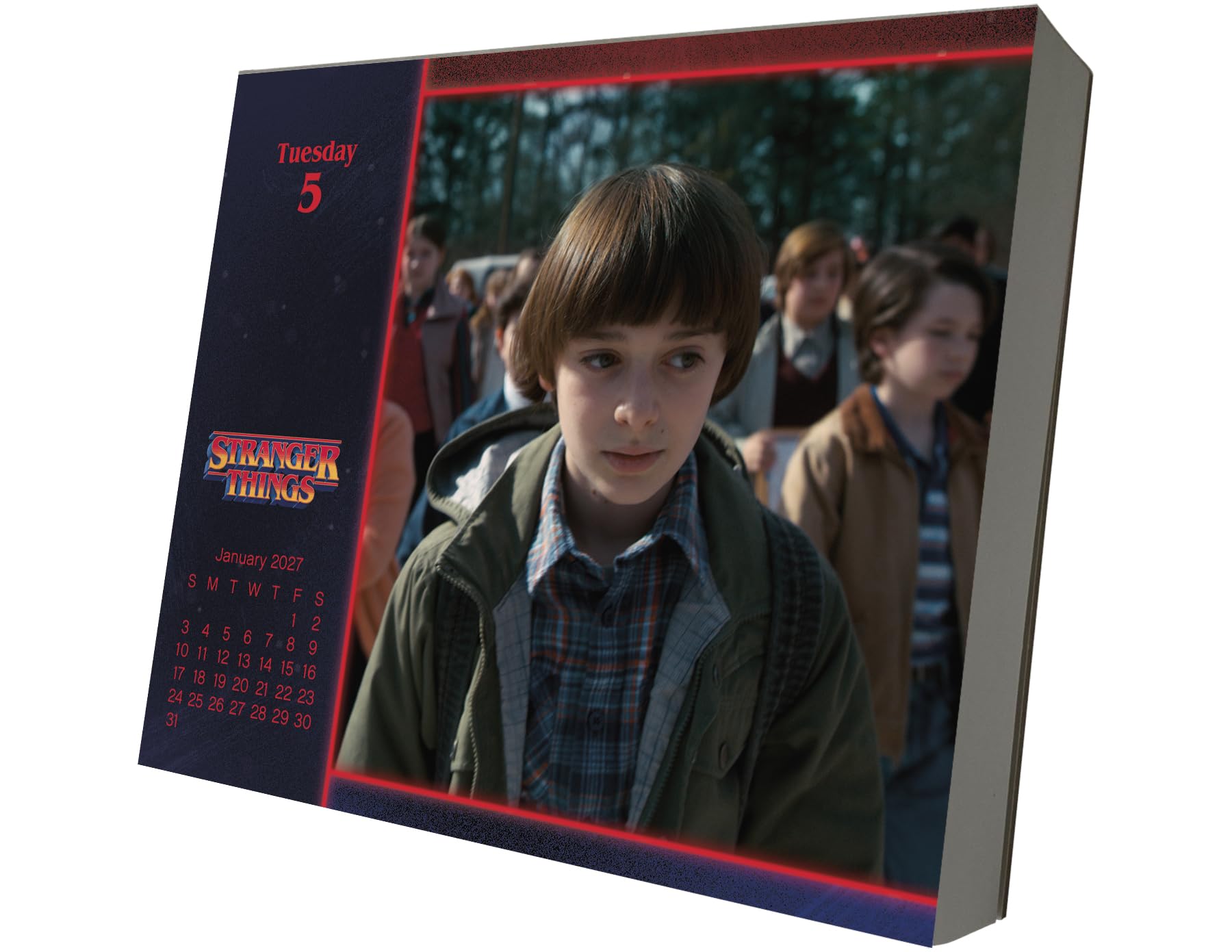 2027 Stranger Things Day-at-a-Time Calendar