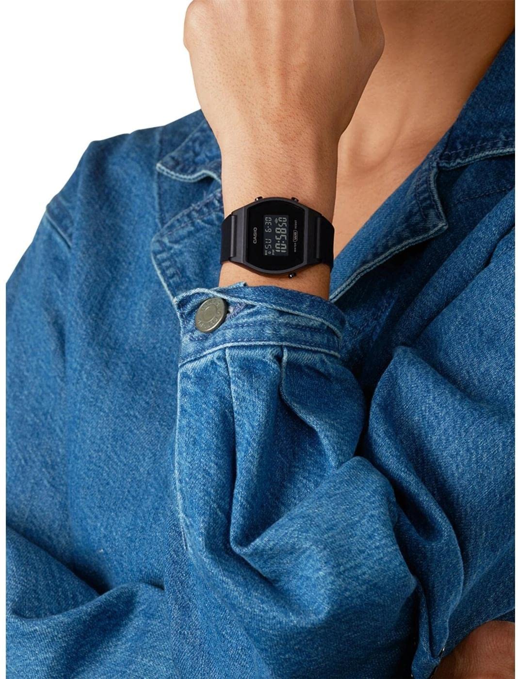 Casio - Collection Armbanduhr LW-204-4AEF - Damen Uhr - Spritzfest - Digital - Mit Kunststoffband - Rose