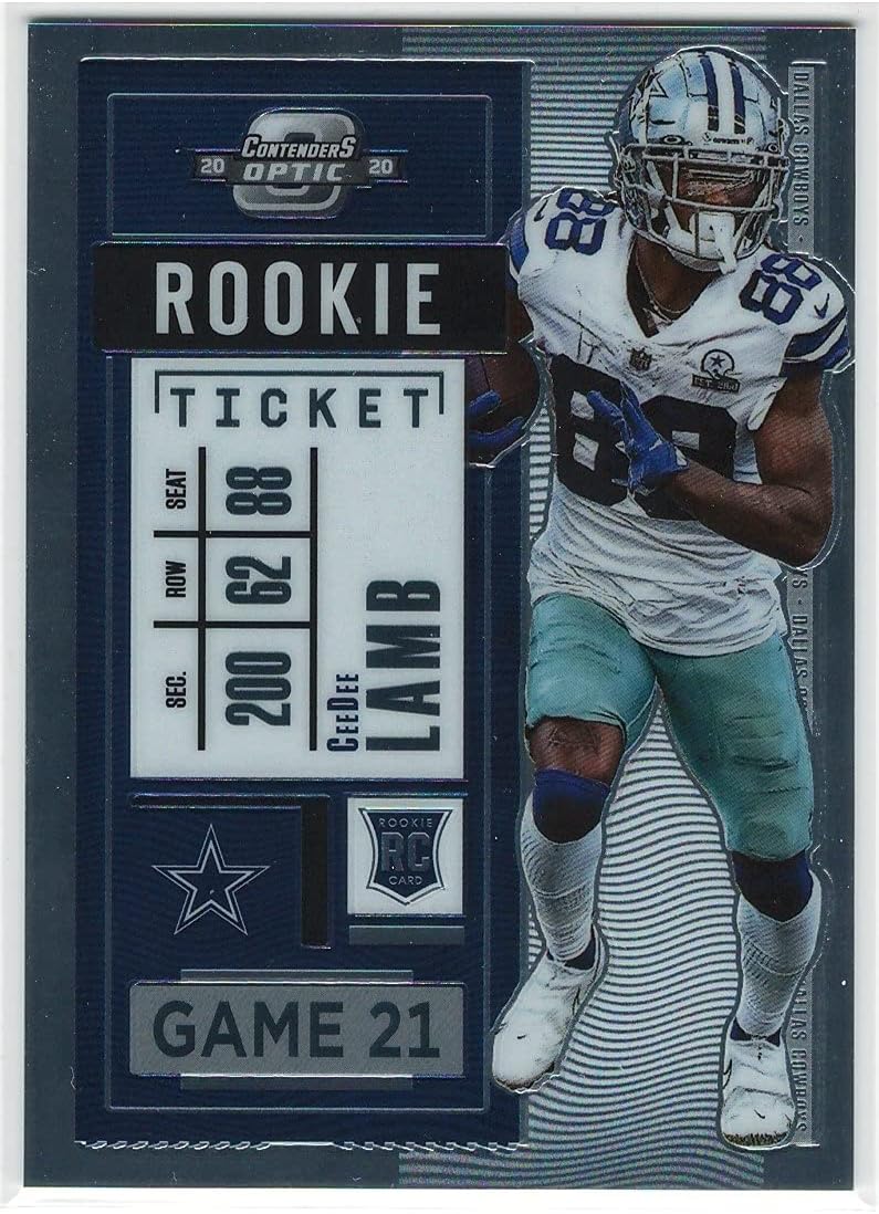 2020 Panini Optic Contenders CeeDee Lamb Rookie Card