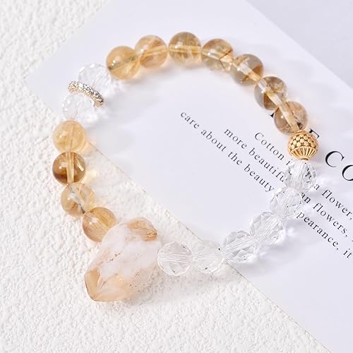 Miniatura 4 de Pulsera de cuentas de piedra natural para mujer, bonita pulsera de piedras preciosas de lujo, regalo de joyería
