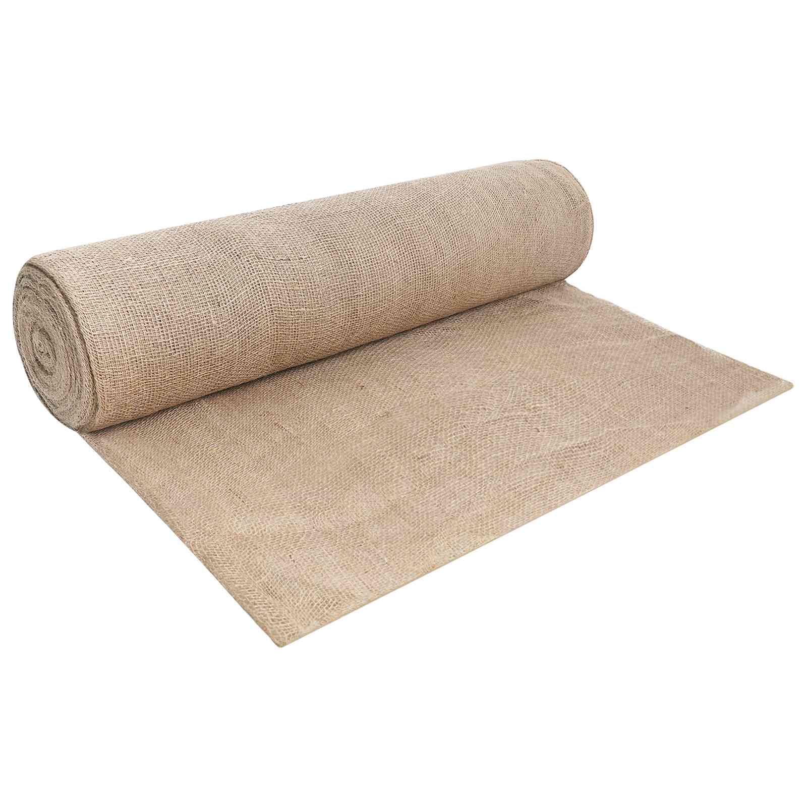 Rollo de yute natural vidaXL de 200x2500 cm para manualidades y proyectos DIY en casa