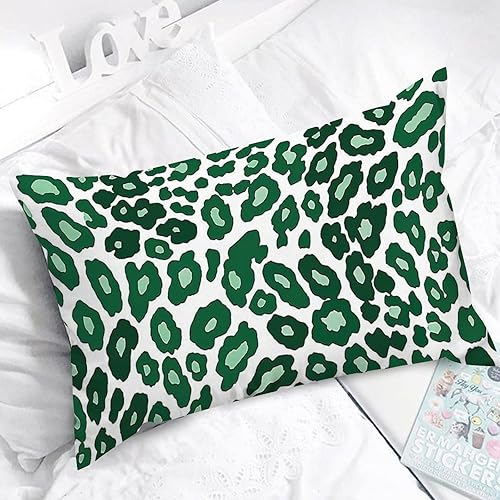 Vista 576 de ArogGeld Chinoiserie - Funda de cojín con estampado de leopardo y guepardo fucsia, con manchas de animales de vaca, color rosa oscuro, decoración