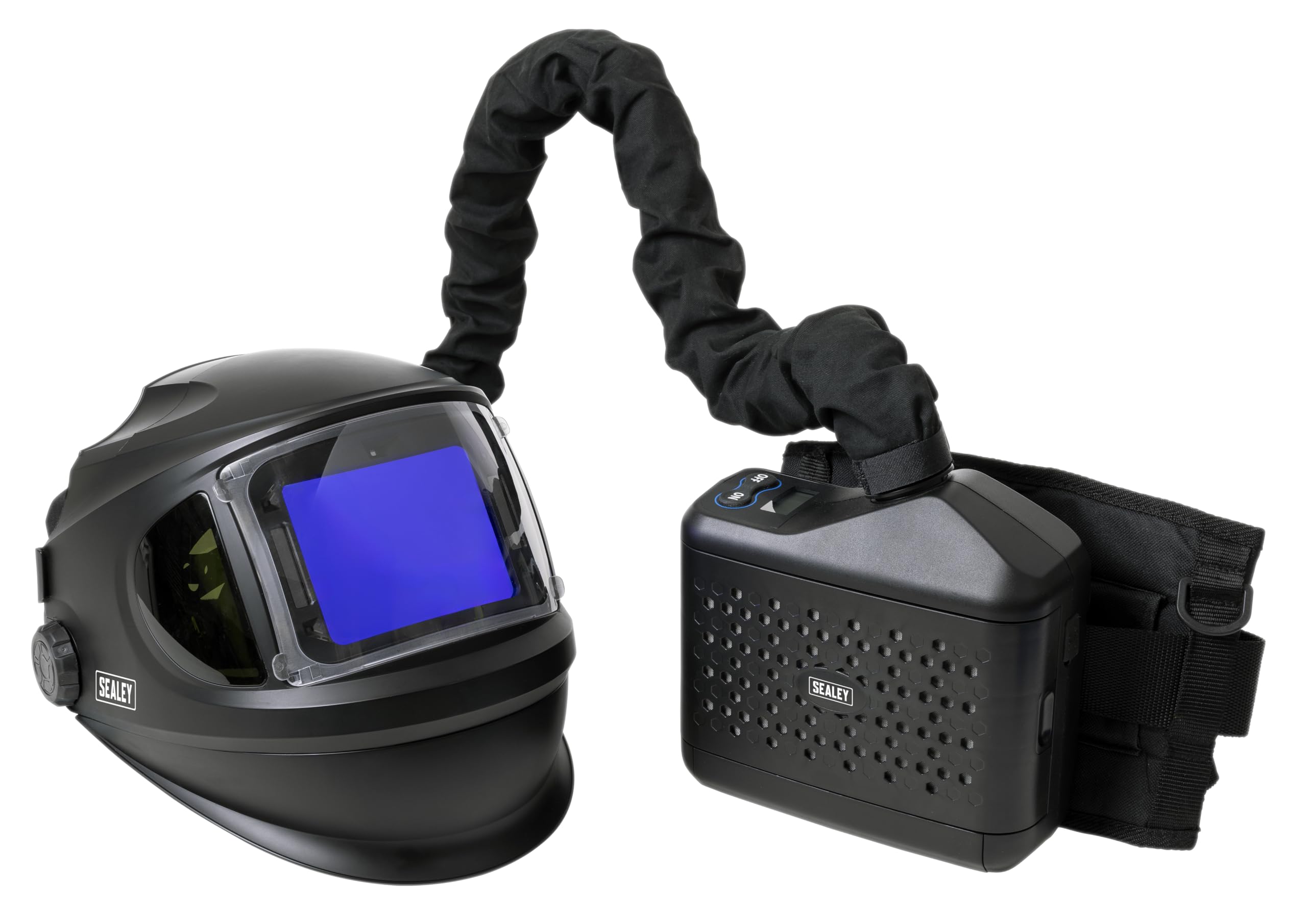 Sealey Auto Darkening Welding Helmet and TH3 Powered Respirator