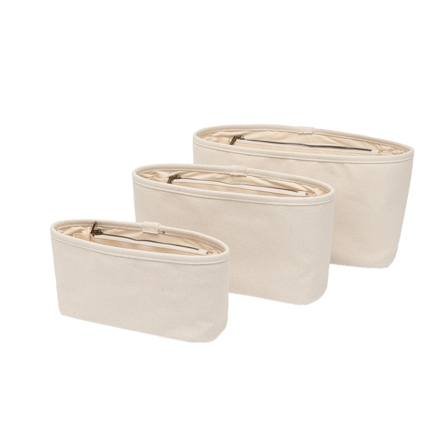 Handbag Organizers Tote Organizer Insert with Multiple Compartments Perfect for Tote Bags Simple Cosmetic Storage Bag Lightweight and