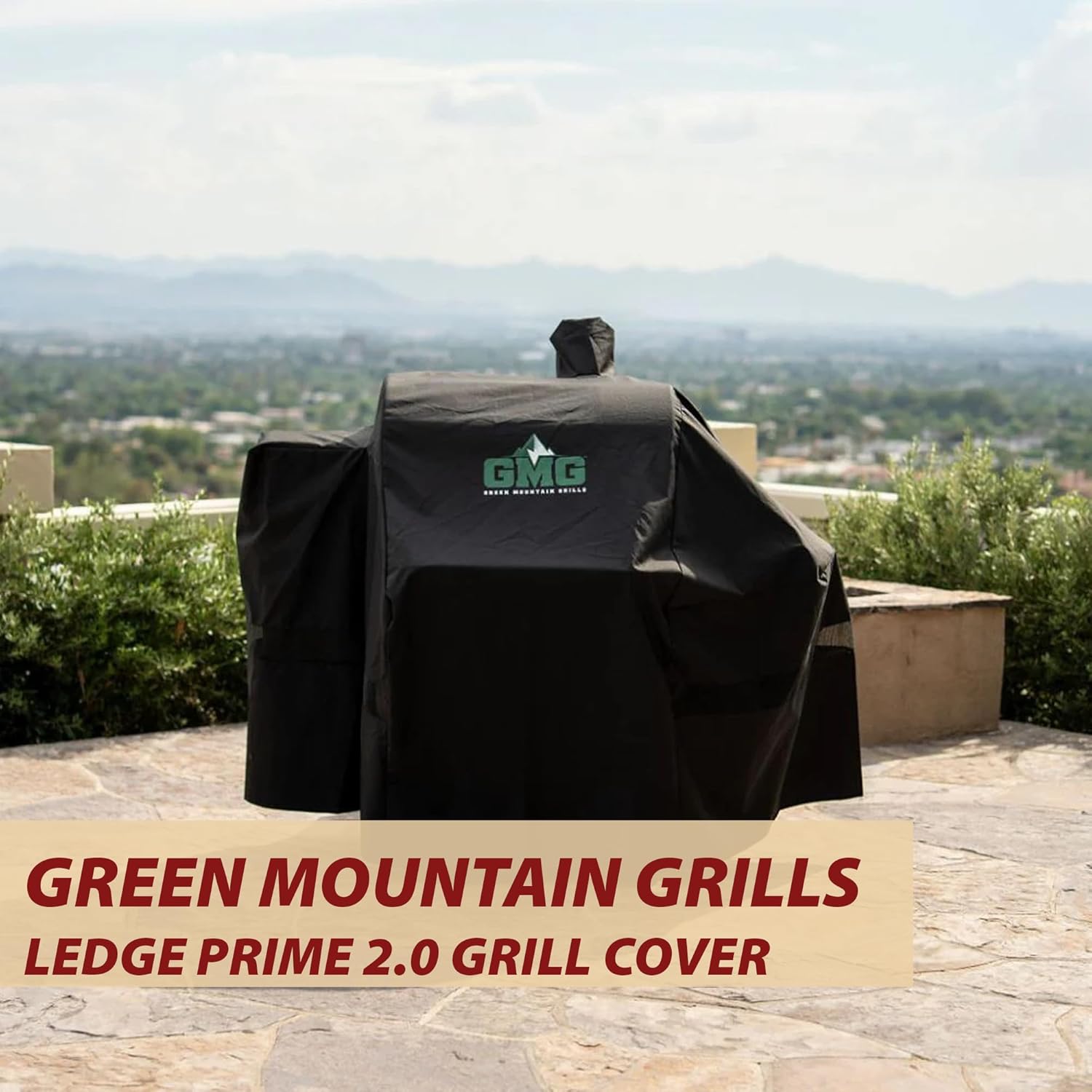 Green Mountain Grills, GMG-6044 Ledge Prime 2.0 Pellet Smoker Grill Cover, OEM