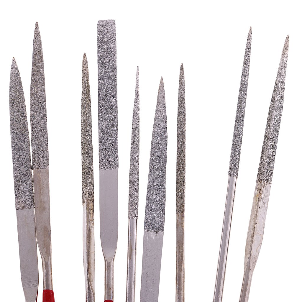 LOSA Needle File Set Nut Fret Pin Hole Slot for Guitar Accessories