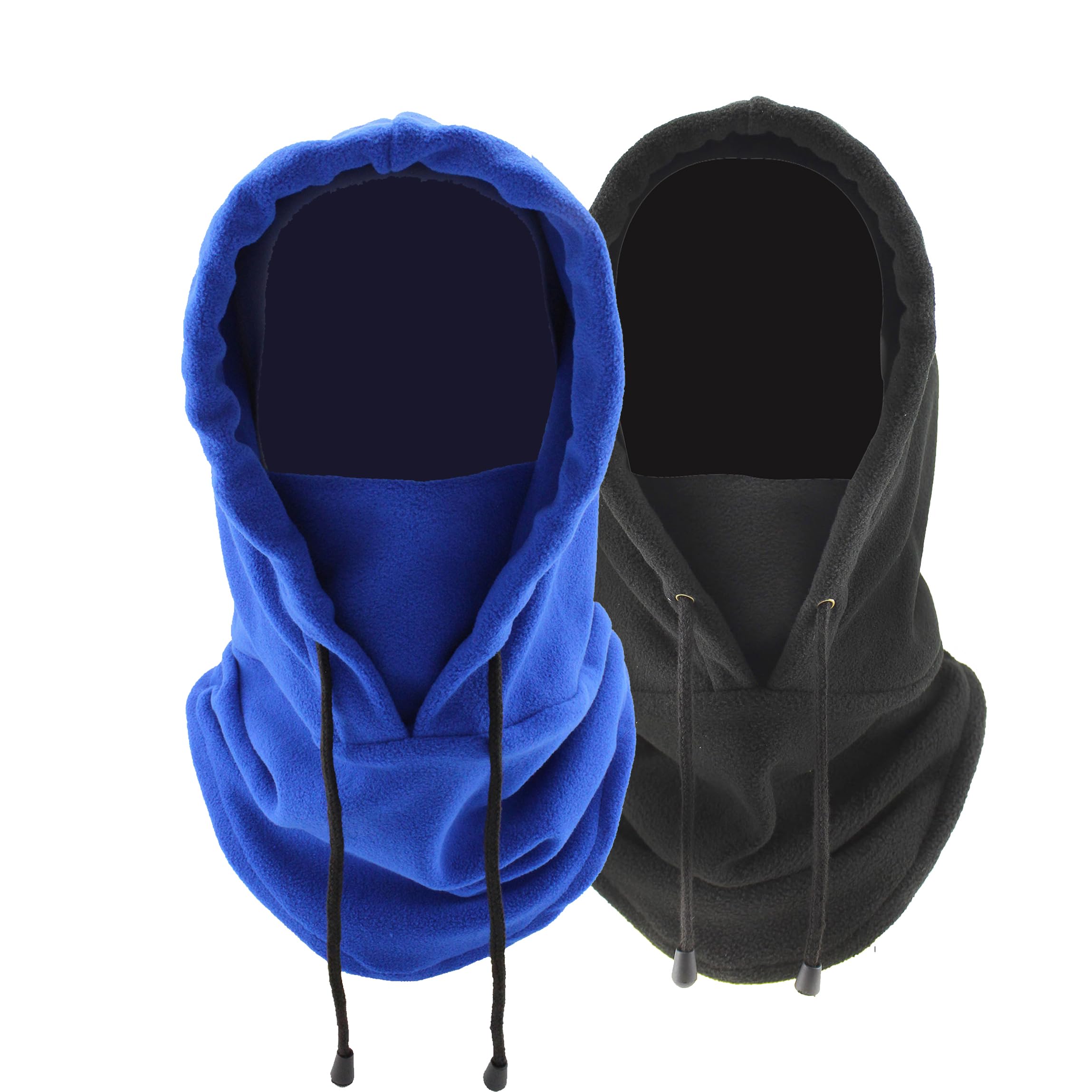 2pcs Fleece Ski Mask for Men Winter Balaclava Windproof Ski Face Mask for Men and Women Full Winter