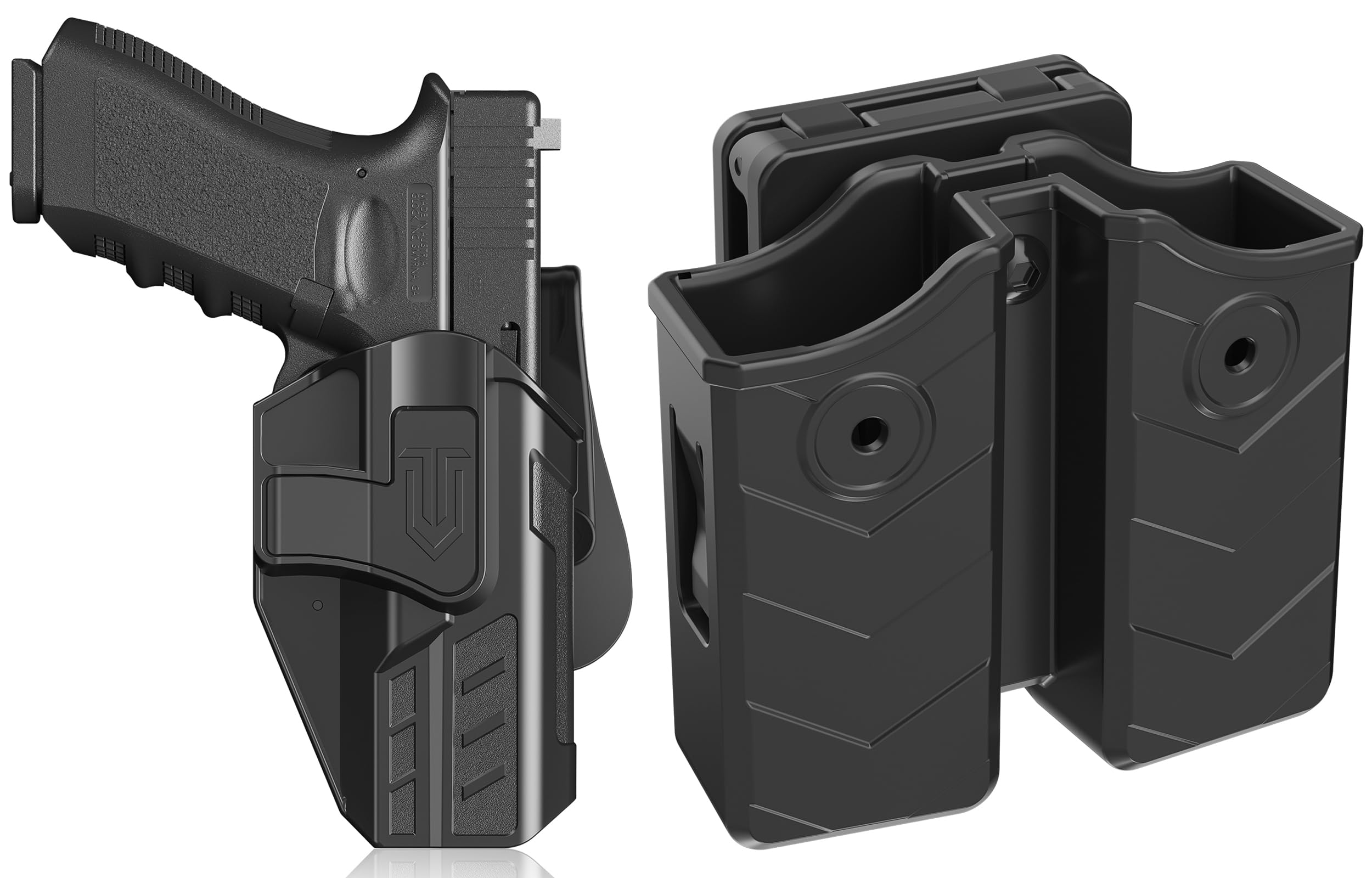 Amazon.com: Level Ⅱ G19 皮套,適用於Glock 17 19 19 X 31 32 44 45