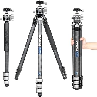 KT254CF-INNOREL Carbon Fiber Professional Fast Flip Buckle Tripod 25.6mm Tube Compact Lightweight Stand with D36 Low Profi Price In India