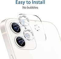 Vista 155 de 3 Pack Tempered Glass Camera Lens Protector for iPhone 12 6.1", Ultra HD, 9H Hardness, Anti-Scratch, Case Friendly, Easy to Install