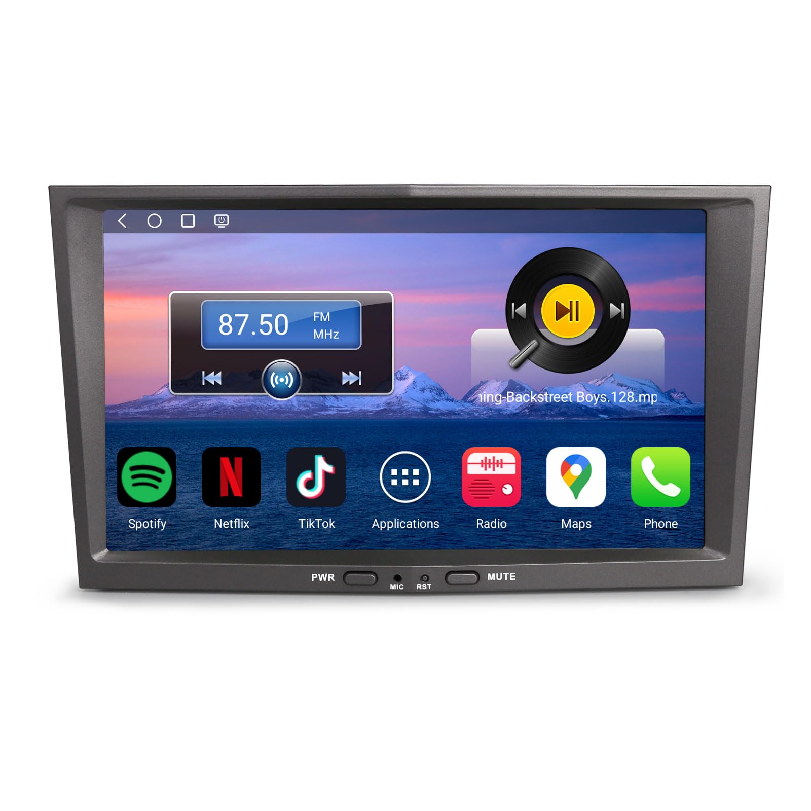 8 Pulgadas 4GB+64GB Android 14 Qualcomm Radio Coche con Pantalla Táctil Estéreo para Opel Corsa C/D Astra H Zafira B Combo Vivaro Bluetooth 5.1 CarPlay Android Auto DSP A2DP SWC WiFi Canbus