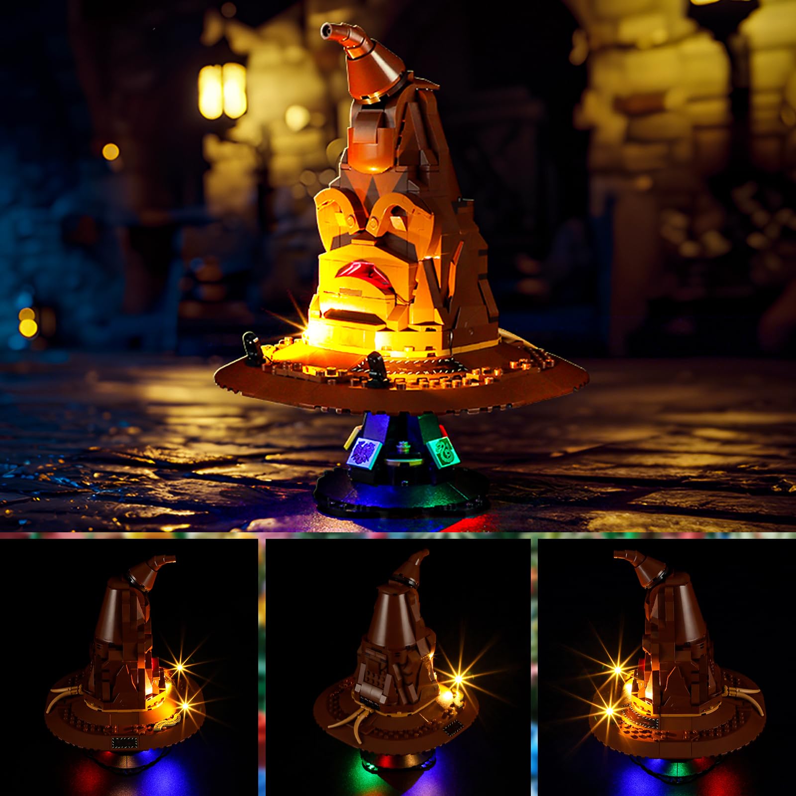 YEABRICKS LED Light for 76429 Harry Potter Talking Sorting Hat Building Blocks Model (Building Set NOT Included) - Image 2