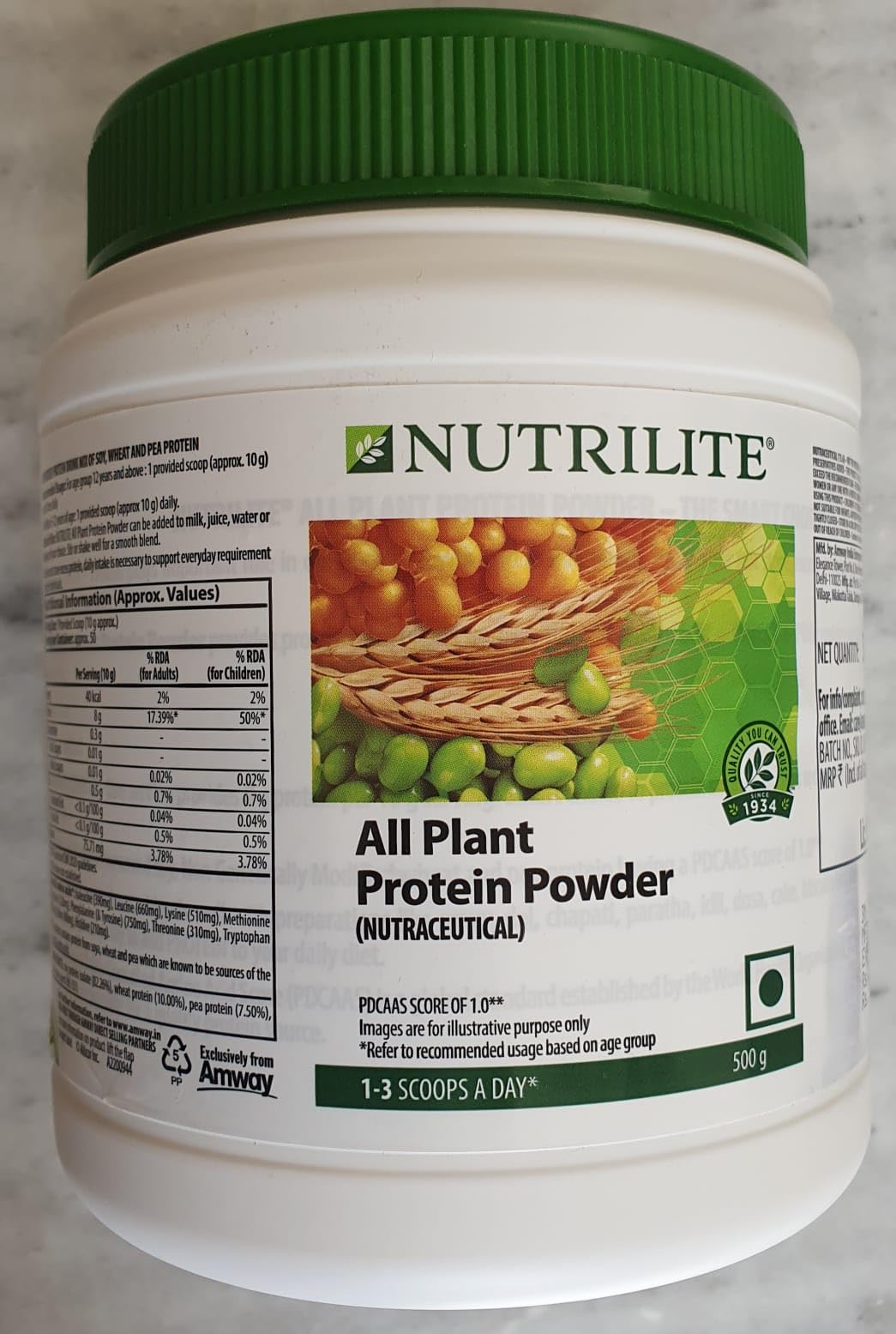 Amway All Plant Protein Powder 200g, 500, 1Kg