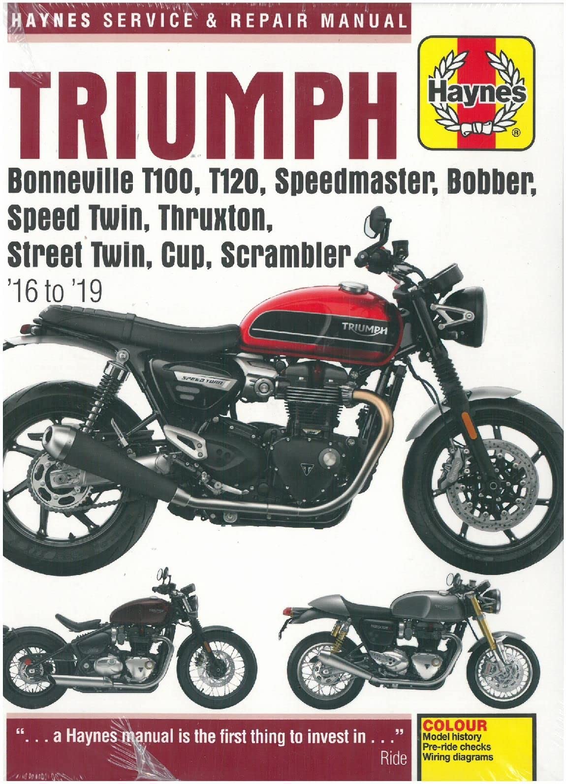 Triumph Bonneville T100, T120, Speedmaster, Bobber, Speed Twin
