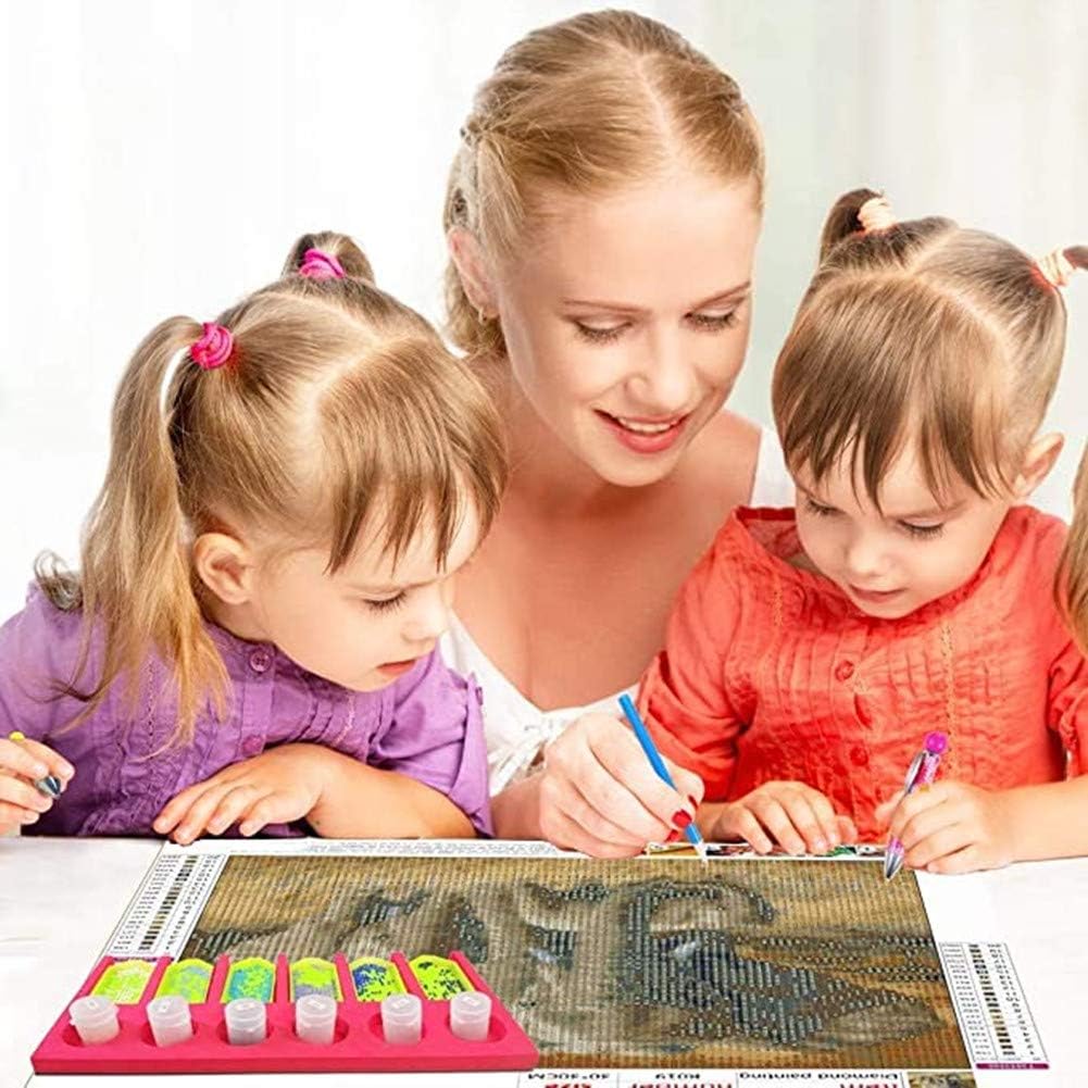 Diamond Painting Accessories Tray Tower for Diamonds, Tray Organizer Multi-Boat Holder for Trays, Diamond Painting Tools Kits (B) : Arts, Crafts & Sewing