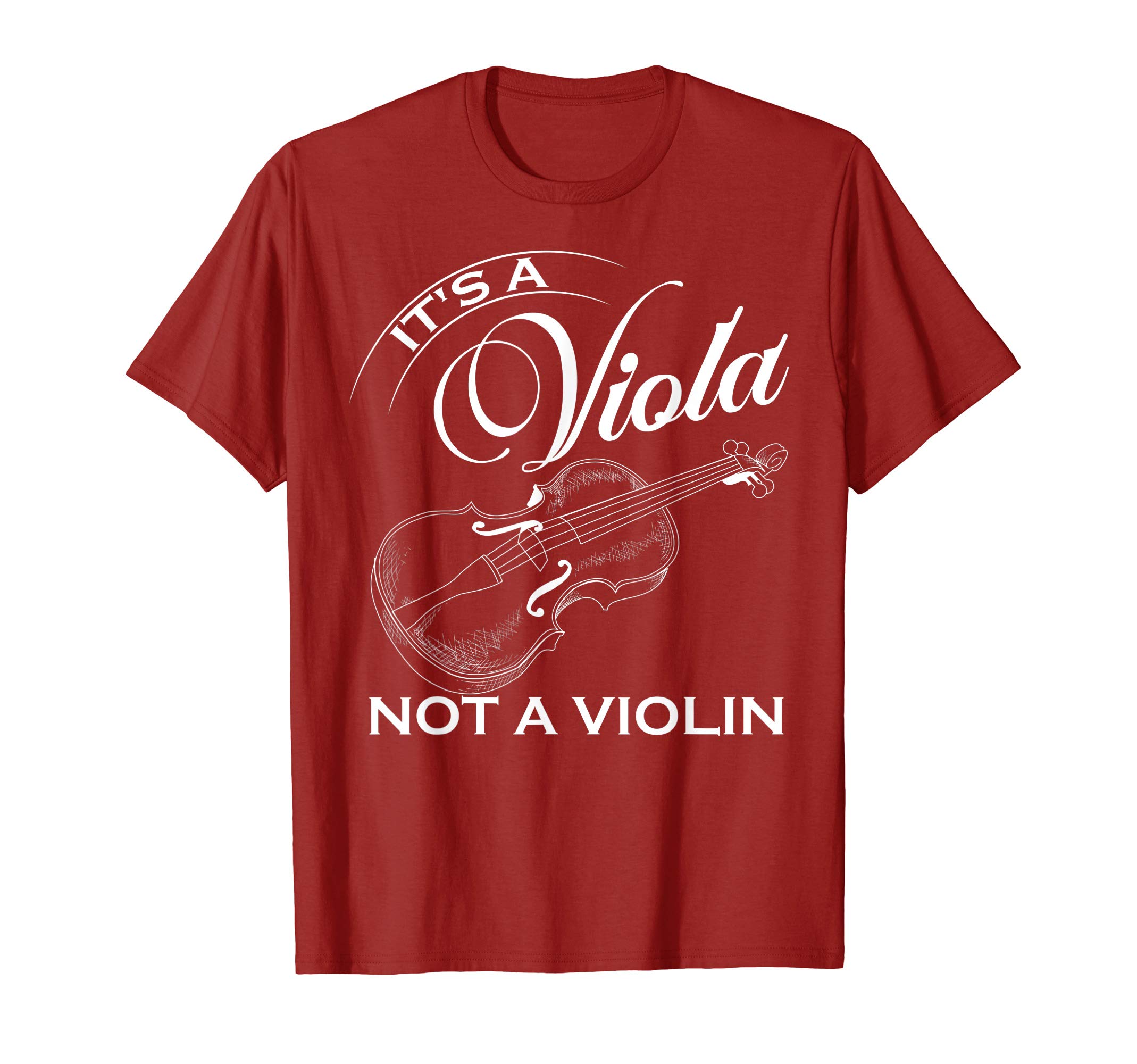 Funny Sarcastic Violin Player Costume T-shirtsIt's A Viola Not A Violin Shirt Concert Violinist Music Gift T-Shirt