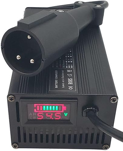 Cargador de batería para carrito de golf Club Car con pantalla de 48 voltios