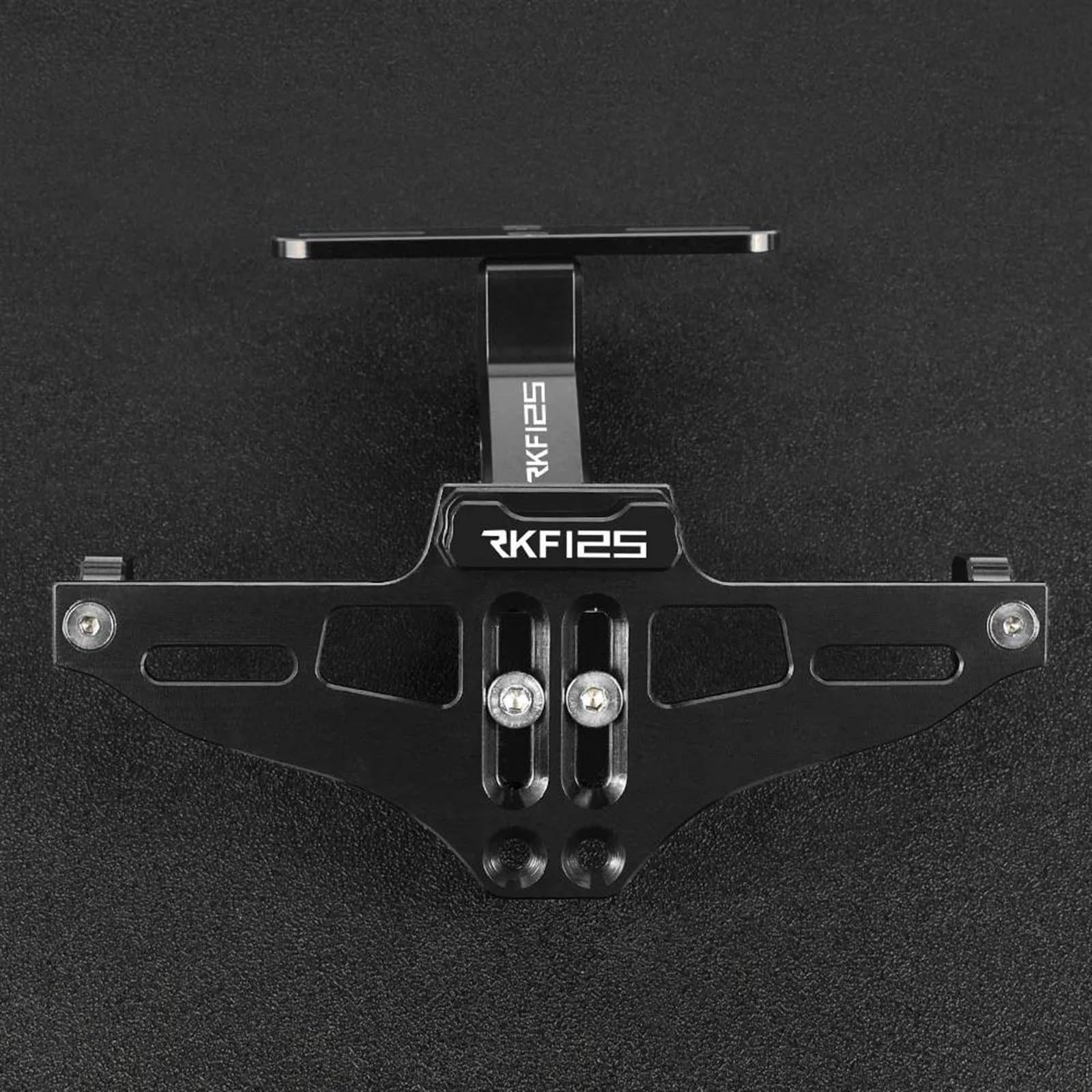 Portatarga per Keeway RKF 125 RKF125 2018-2023 2022 2021 2020 2019 Accessori Moto Supporto per Targa Posteriore(Black)