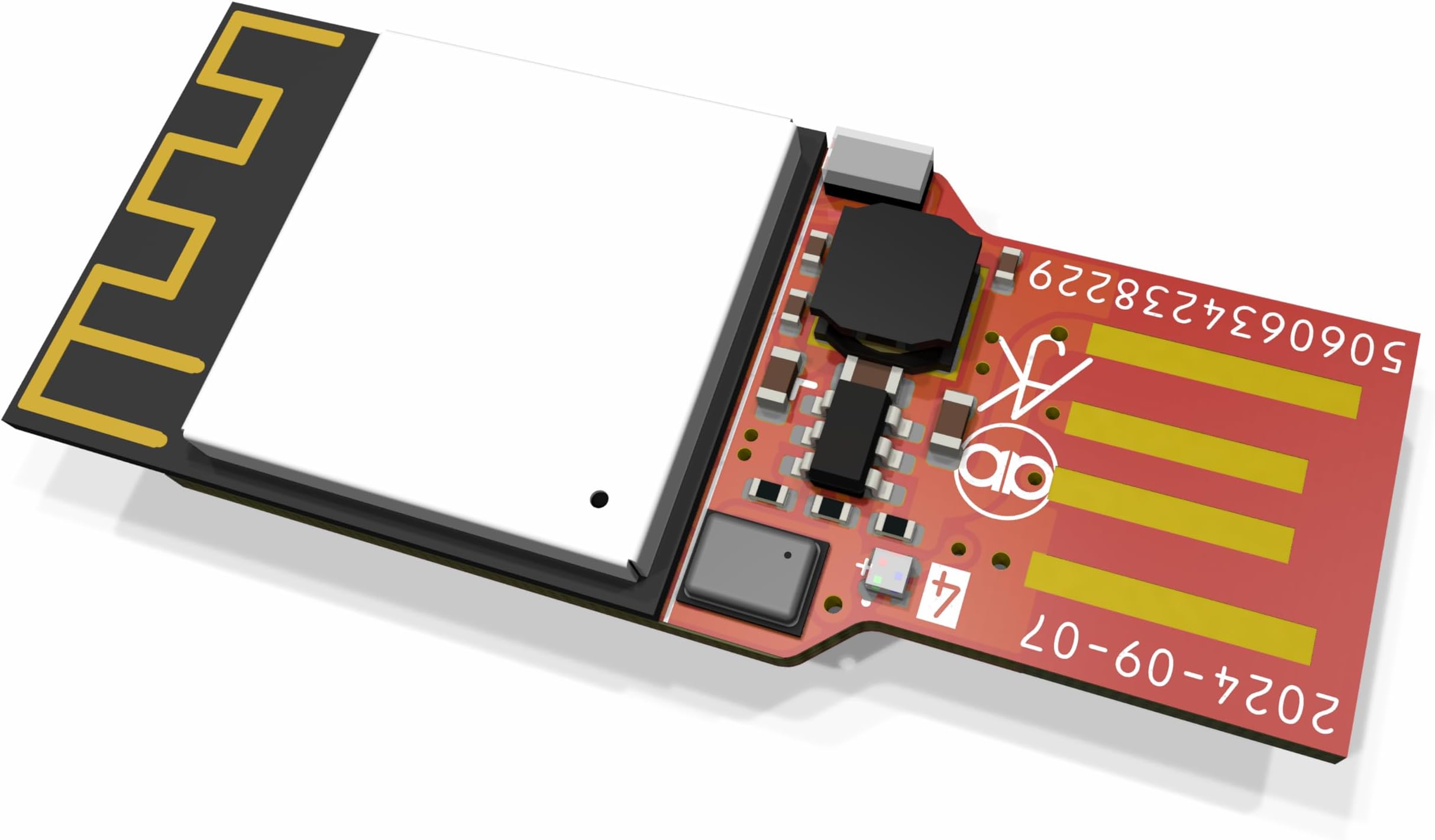 AJK ESP32-S3 LED Driver USB-A Direct, WS2812/SK6812 WLED/Home Assistant Compatible.
