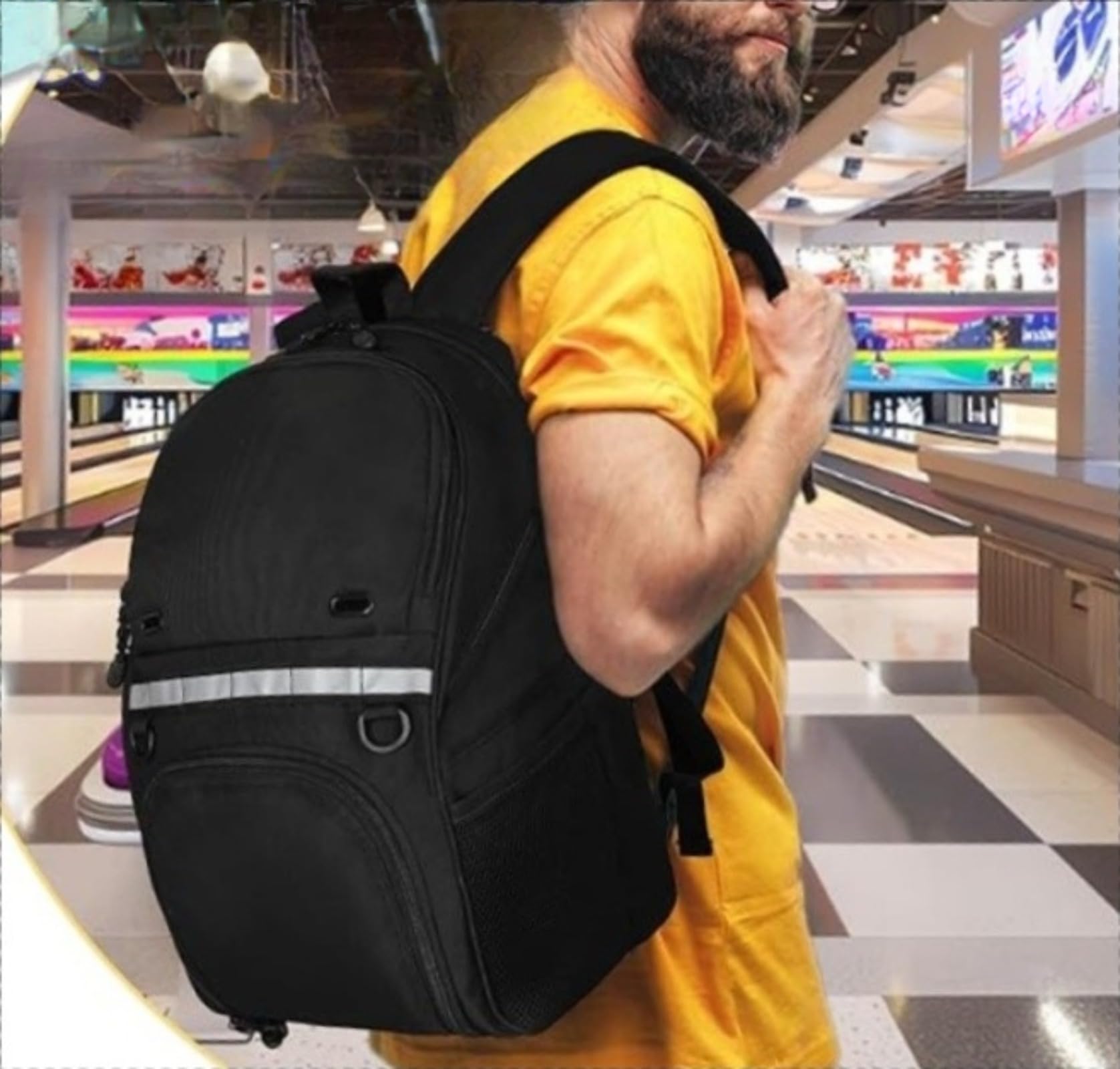 Amazon.co.jp: ボーリングバックパック、シングルボールボウリング