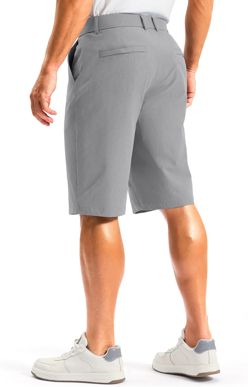 G Gradual Men's Golf Shorts 12" Long with 4 Pockets Lightweight Casual Knee Length Short Quick Dry Hiking Work Travel Shorts - Image 2