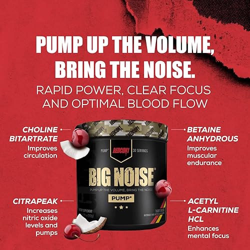 Miniatura 4 de REDCON1 Total War - Pila de preentrenamiento (mango de fresa) y polvo antiestimulante de gran ruido (sangre de tigre), dúo de preentrenamiento para