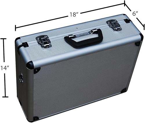 Vista 6 de Funda Vestil 1814 Funda de transporte texturizada robusta con esquinas redondeadas con relieve. 18 pulgadas de longitud, ancho de 14 pulgadas, 6