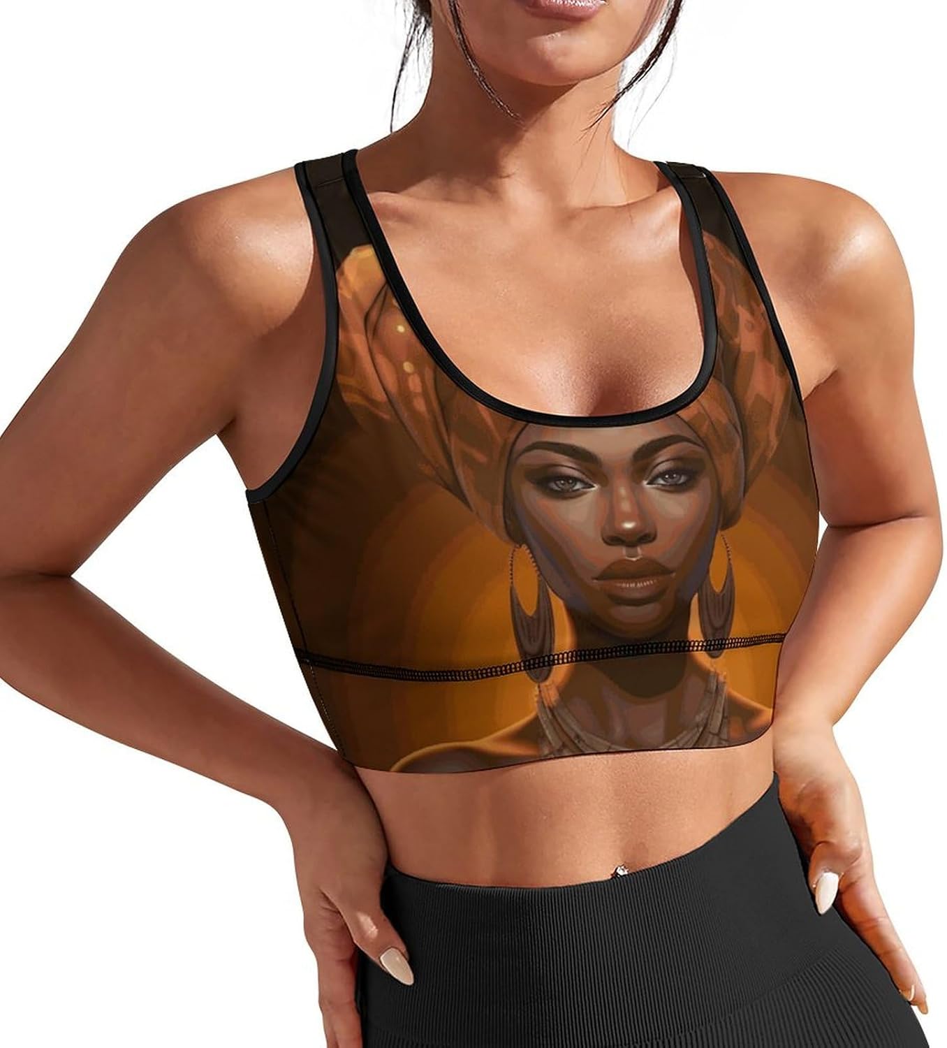 Sports Bras for Women with Removable Pads Yoga Crop Tank Tops Fitness Exercise Workout Running Top