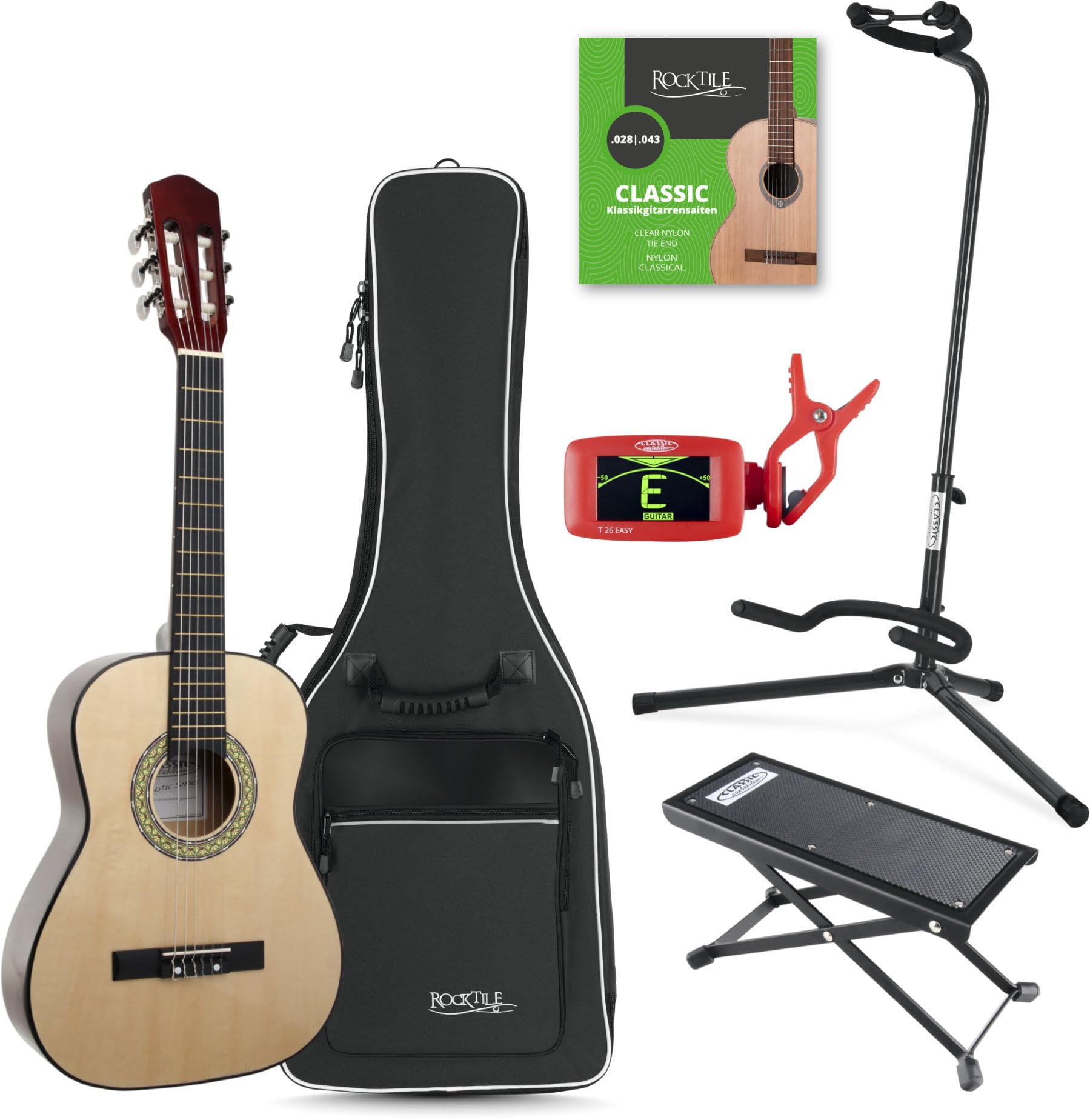 Classic Cantabile Acoustic Series AS-851 Klassikgitarre 1/2 Set