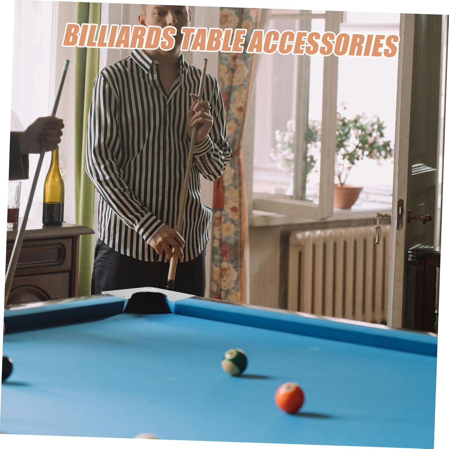 Billiard Table Corner Plate Silver Chrome Pool Table Corner Accessory Hardware for Various Enhances Functionality and Aesthetics for Billiard Enthusiasts