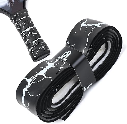 DH Mythic Premium Gruesa Cinta de Reemplazo para Pickleball, Tenis y Pádel  Envoltura de Raqueta Acolchada, Antideslizante, Resistente al Sudor