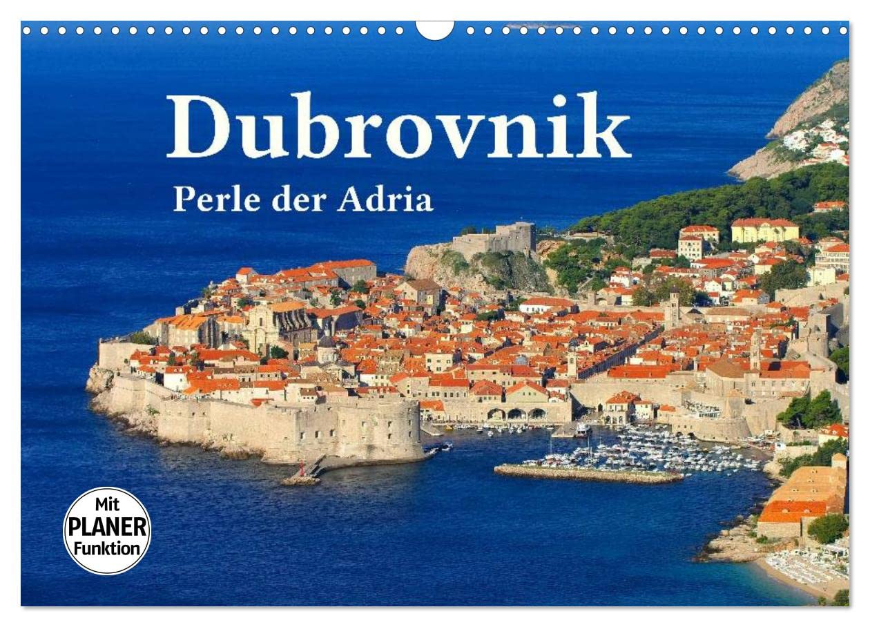 Dubrovnik - Pearls of Adria UK-Version (Wall Calendar 2026 DIN A3 Landscape), CALVENDO 12 Month Wall Calendar — image 1