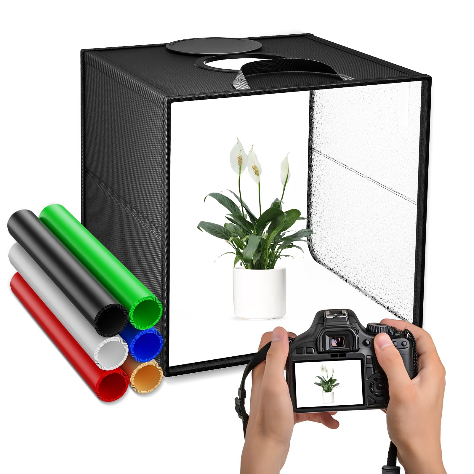 Scatola Fotografica Pieghevole PULUZ Con LED - Kit Per Foto Prodotti Piccoli - Foto 11