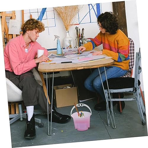 Miniatura 7 de 2 unids Lápiz Cubo Llaves Limpiador Herramientas de Limpieza Contenedores de Pintura Pincel Cuenca Cuenca Mineral Spirits Acuarela Pincel Cuenca