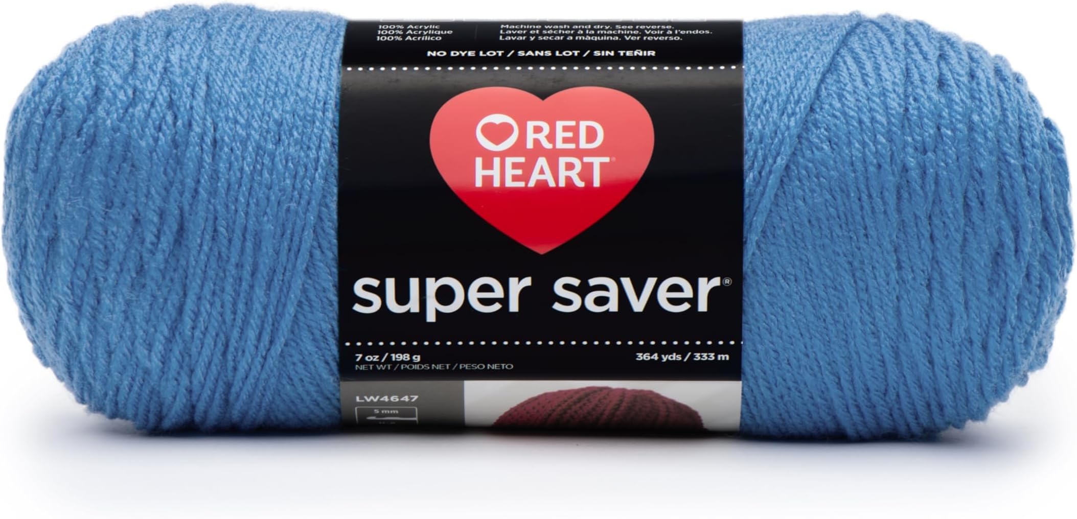 RED Heart Super Saver Yarn, Delft Blue