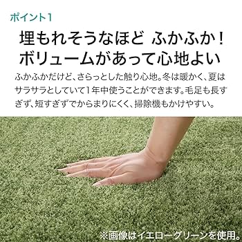 【新品未使用】【ニトリ】 毛足の長いシャギーラグ アイボリー 133×190cm 新品未使用】【ニトリ】 毛足の長いシャギーラグ アイボリー 133