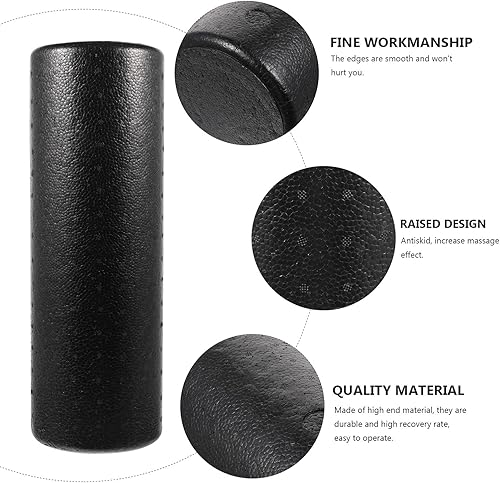 Miniatura 8 de Rodillo de yoga de espuma de alta densidad para masaje de tejido profundo y rodillo de fitness firme muscular para aliviar la circulación, adecuado
