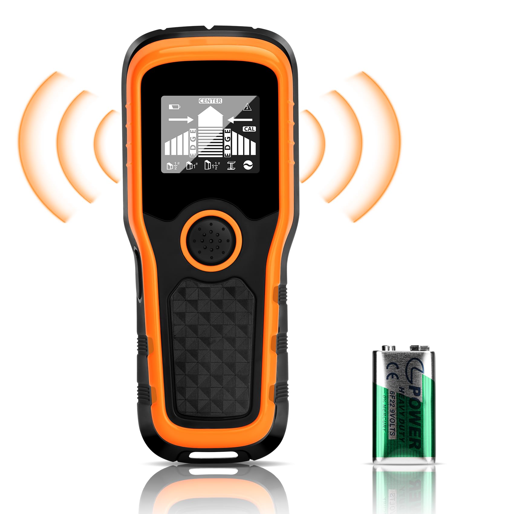Ktilura Electronic Wall Scanner Handheld 5-In-1 Wire Metal Wall Scanner With Colour Lcd Display And Calibration Alarm Wall Sensor Beam Finder For Locating The Centre And Edges Of Wooden Metal Walls