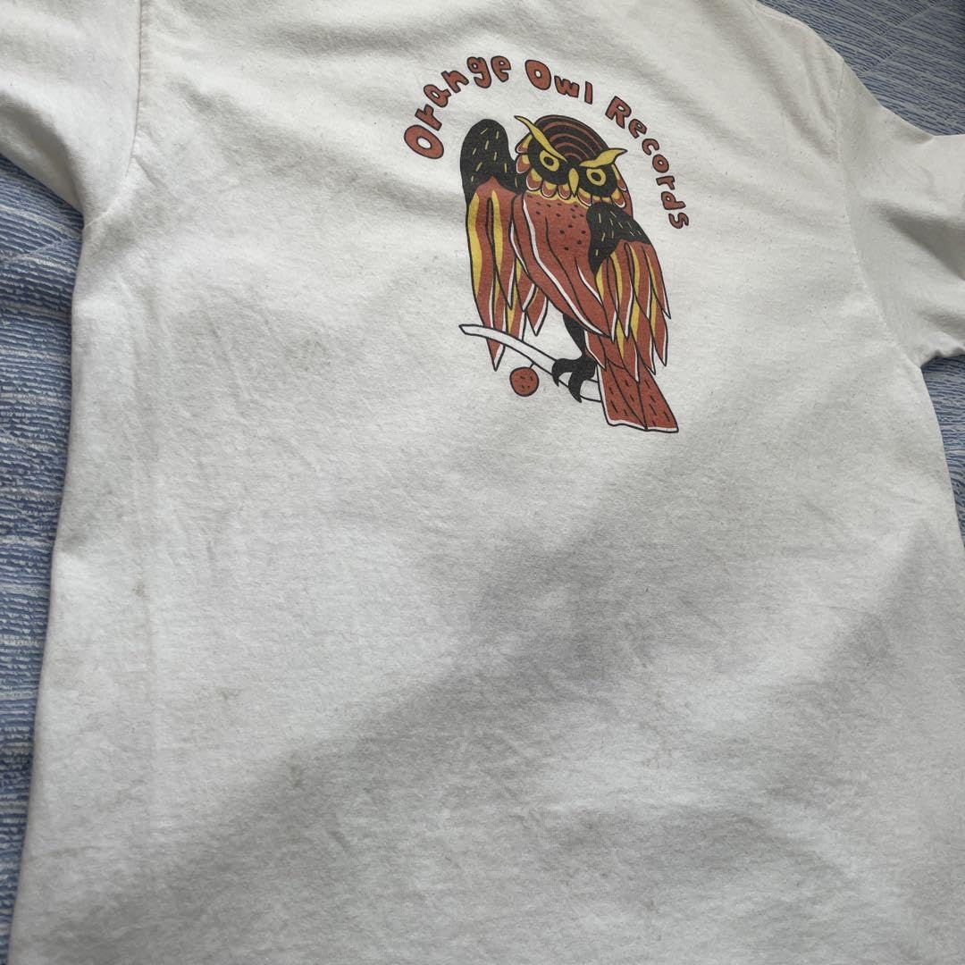 Amazon.co.jp: Orange Owl Records 眼力くんTEE Lサイズ : ファッション