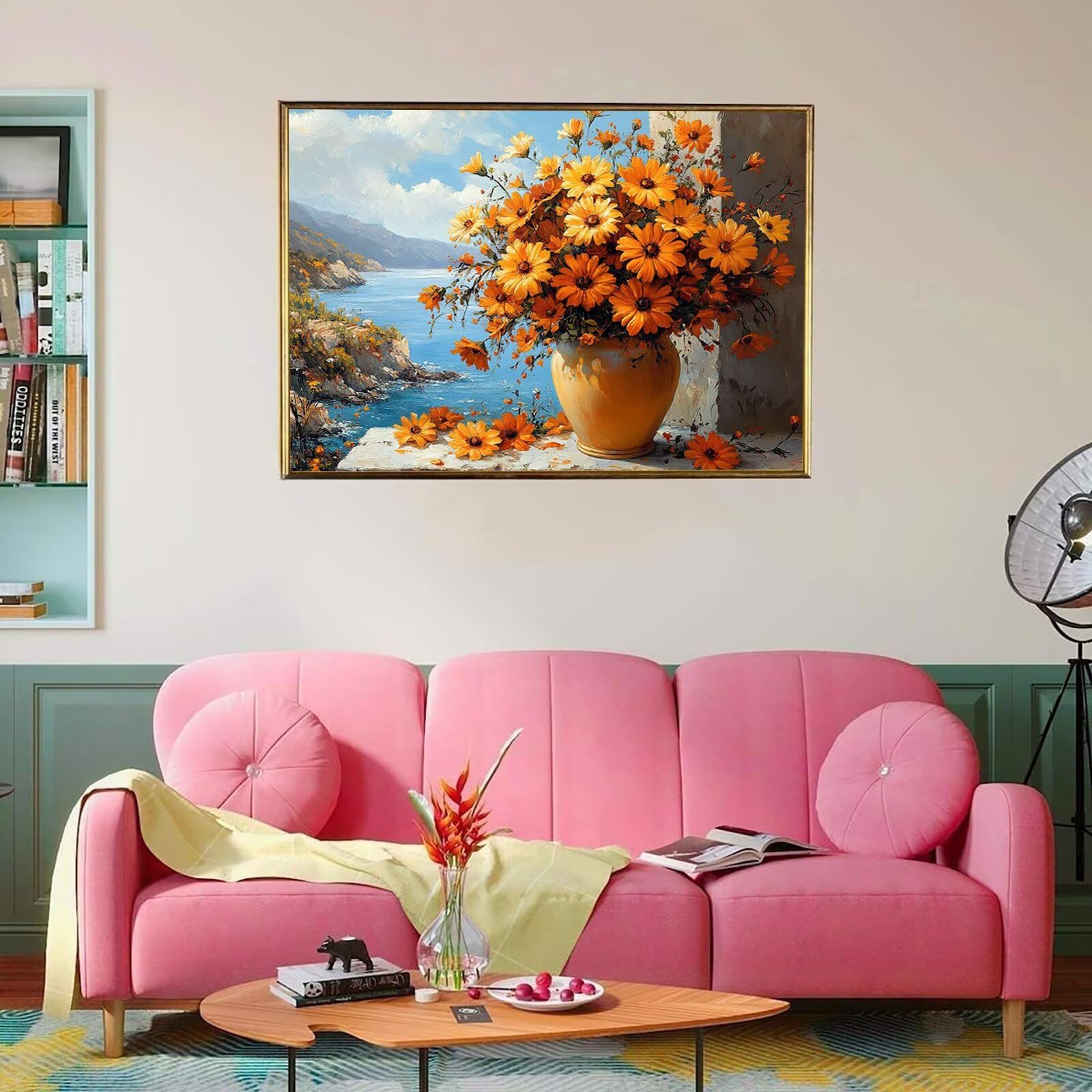 Chryzantema Puzzle 1500 elementów, wymagająca zagadka, drewniane puzzle dla dorosłych, puzzle dla całej rodziny, zestaw "zrób to sam" dla dorosłych, nadają się jako dekoracja ścienna, prezenty dla