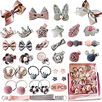 Algopix Similar Product 1 - Baby Girls Hair Clips Cute Hair Bows