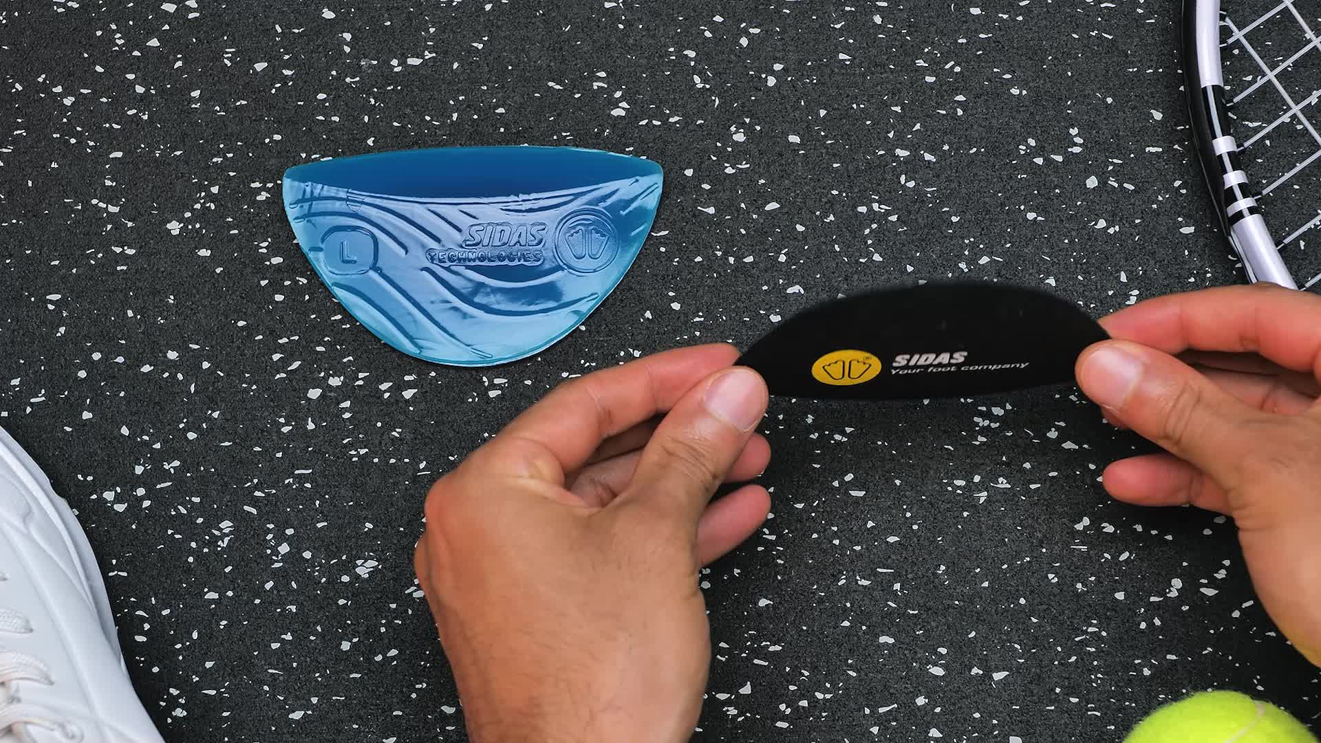 Sidas Sostegno Di Voute Mista In Gel - Plantare Ammortizzante Unisex - Foto 10