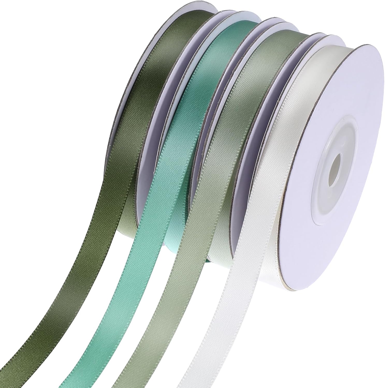 Sage Ribbon Sage 1/4 Inches 36 Yards Satin Roll Perfect For Art ...