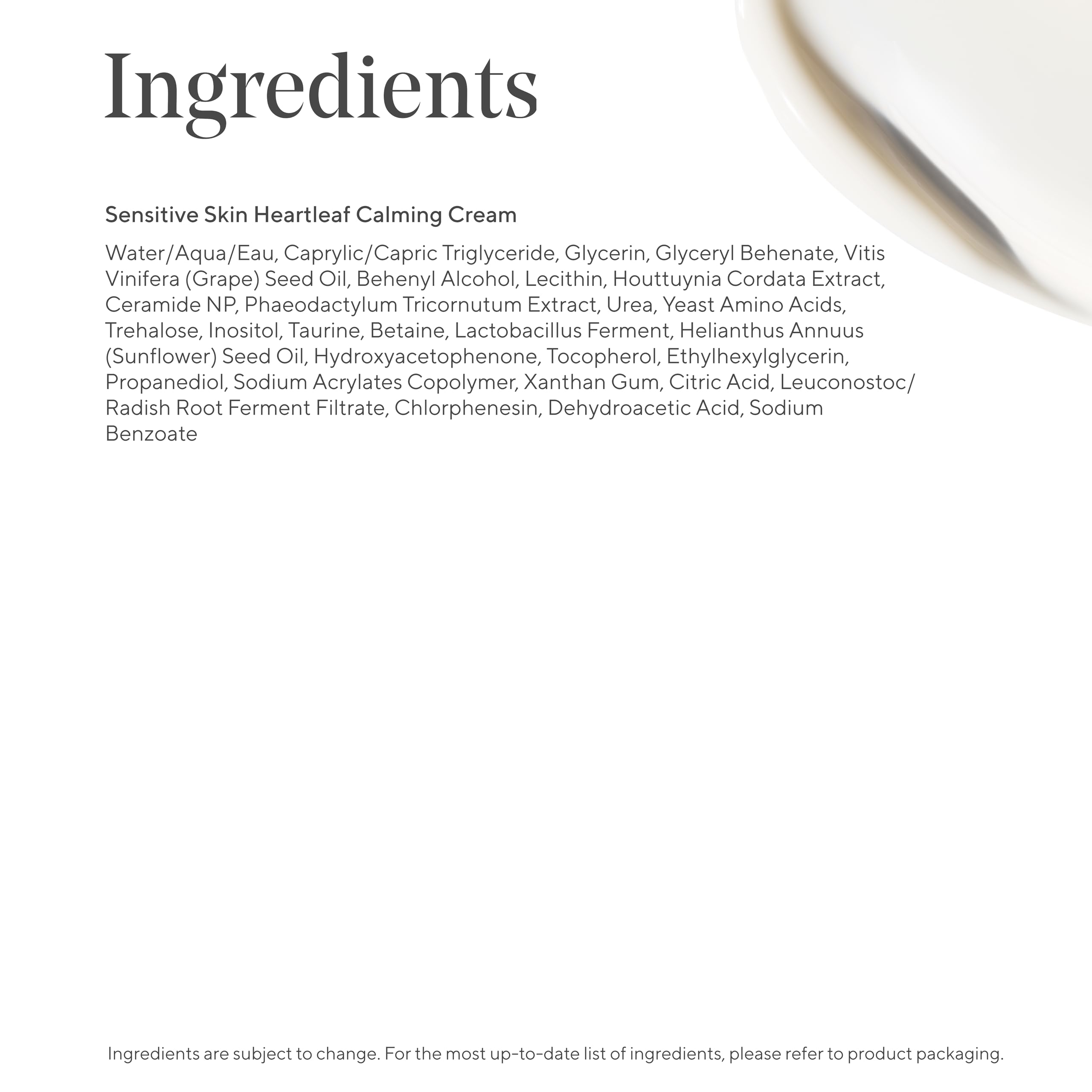 Murad Heartleaf Calming Cream – Gentle Moisturizer with Heartleaf for Irritated, Sensitive or Eczema-Prone Skin to Stabilize, Soothe, and Soften All Day – 1.7 Fl Oz