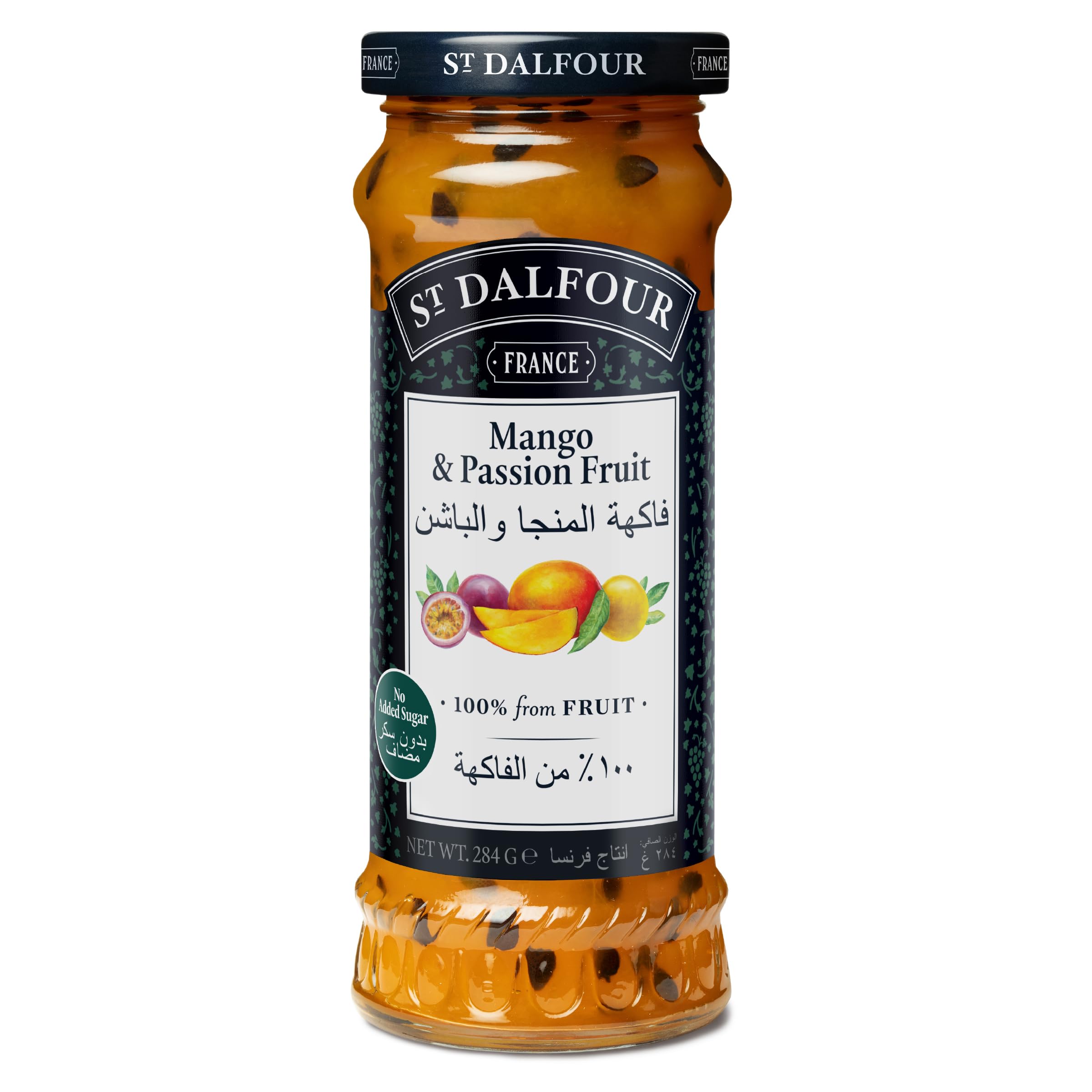 ST. DALFOUR Mango & Passion Fruit Fruit Spread 284g