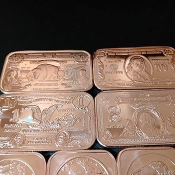 Amazon.co.jp: 純銅インゴット（純度99.9%） 1オンス 銅バー 銅