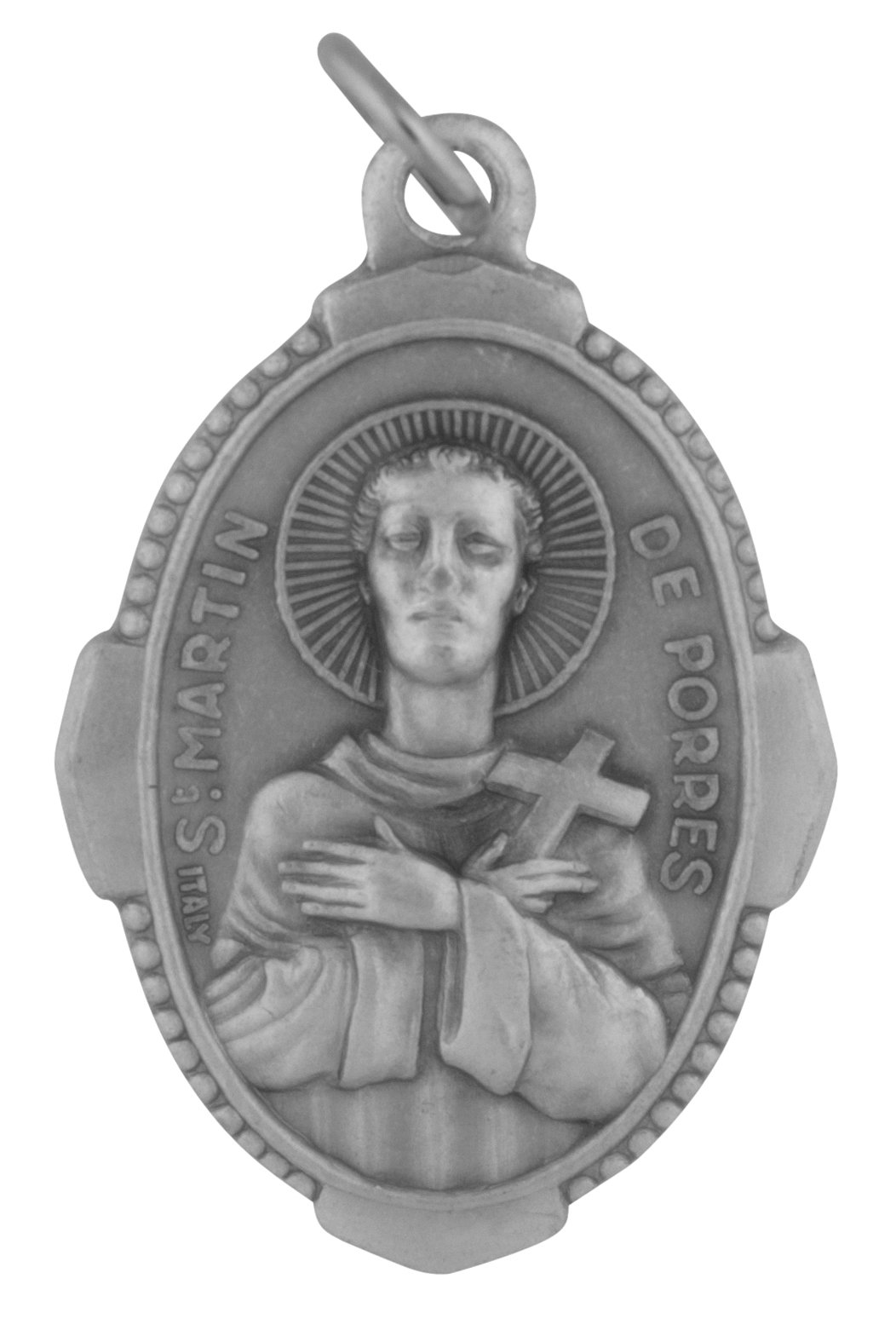 VenerareTraditional Catholic Saint Medal (Saint Martin de Porres)