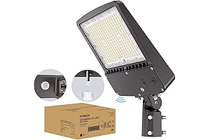 HYPERLITE 200W LED Dusk to Dawn Outdoor Parking Lot Lighting [30,000lm-5000K UL Listed]